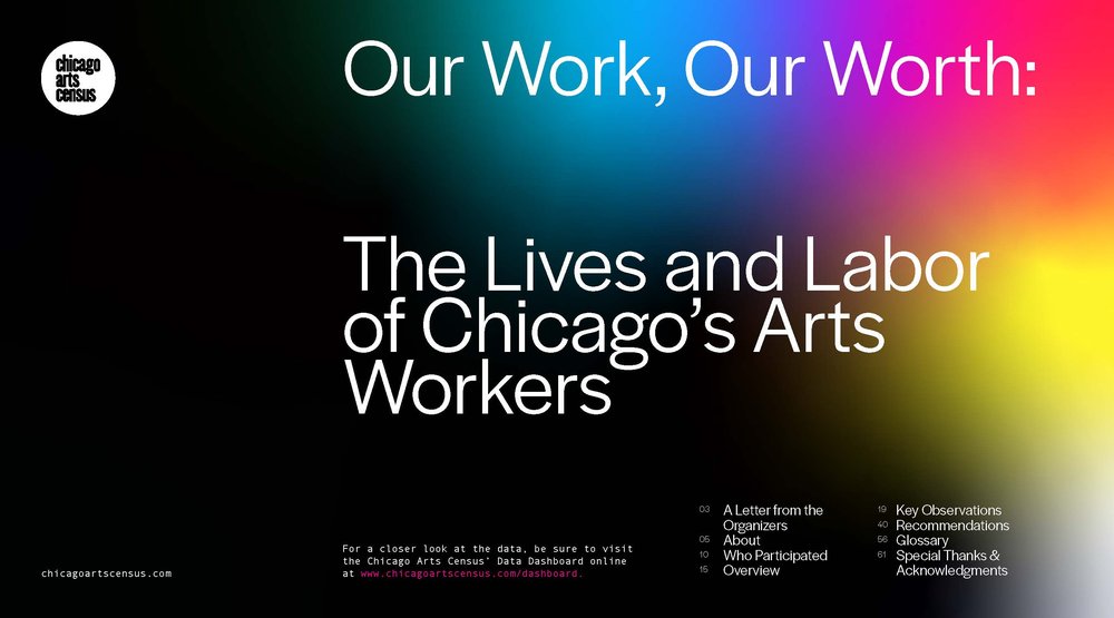 Chicago Arts Census Report Cover Page